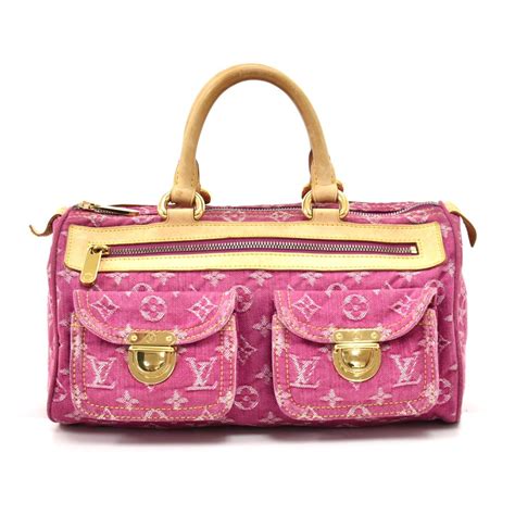 louis vuitton pink monogram bag.